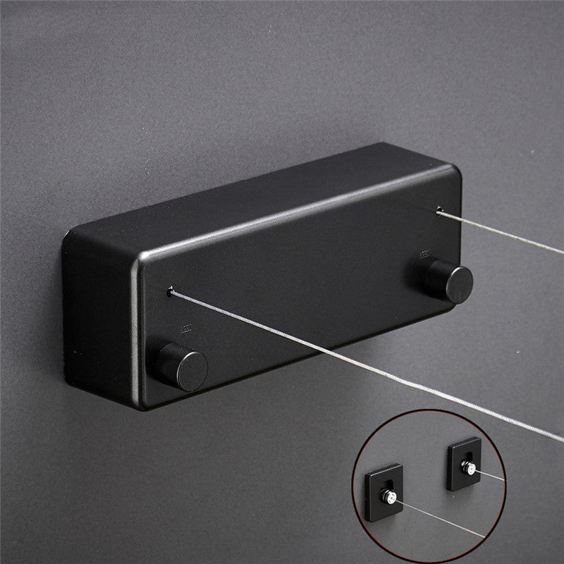 Invisible Retractable Clothesline – Wall-Mounted Indoor Drying Line